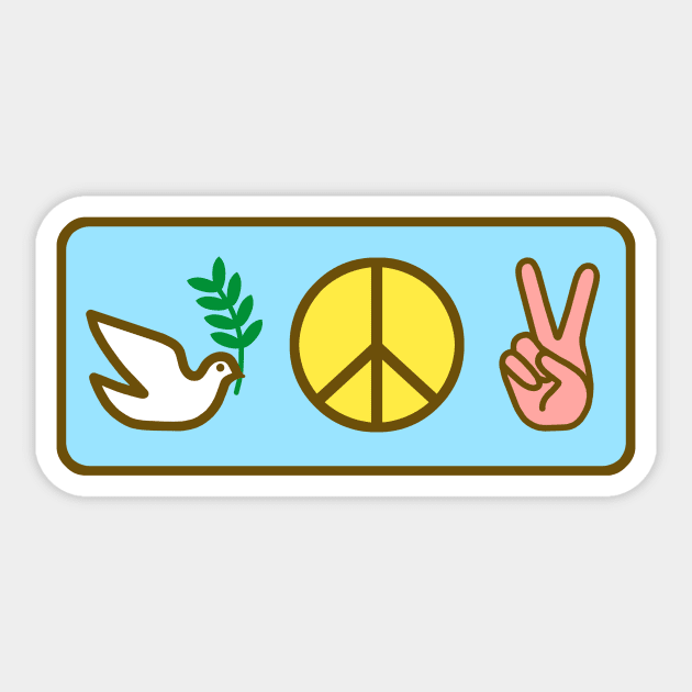 Peace! Sticker by AdrianaStore